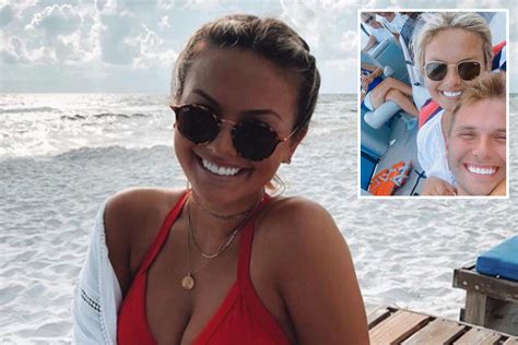 Chase Chrisley’s girlfriend Emmy Medders stuns in red bikini as she spends time at the beach ...