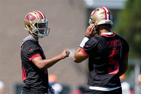 Jimmy Garoppolo is glad to be back with the 49ers after 'weird' offseason