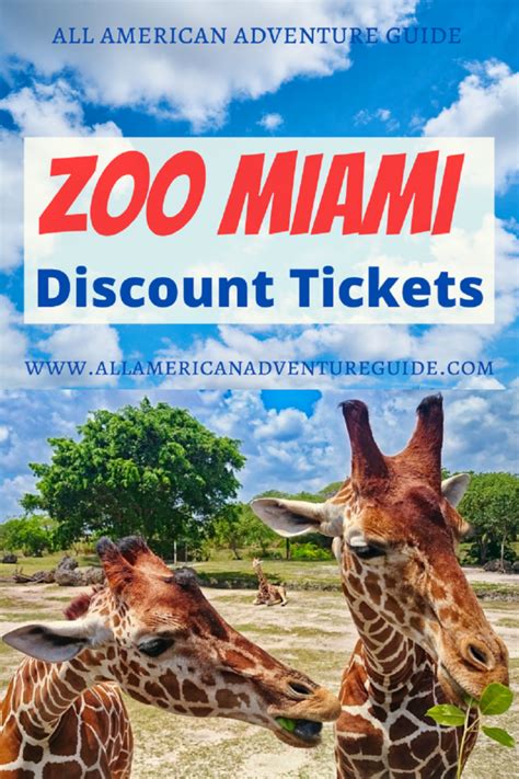 Zoo Miami: Coupons & Discount Tickets - All-American Adventure Guide