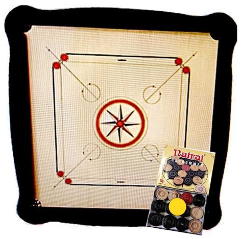 Redox Carrom Board Set 34″x34″ (With Carrom Men & Striker) – Kong Beng Stationery & Sports Pte Ltd