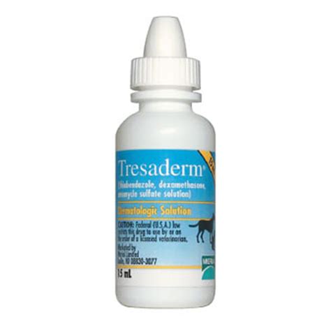 Tresaderm 15 ml for Dogs & Cats | Free Shipping* | EP Rx