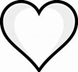 Heart Coloring Page Printable sketch template