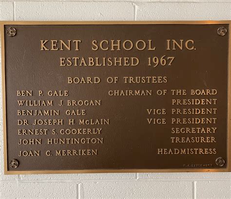 Kent School Honors Founder’s Day – Kent County Crier