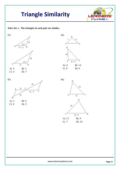 Similar Figures Worksheet Answer Key – Englishworksheet.my.id