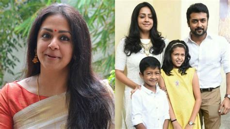 Surya Jyothika Daughter And Son Photos