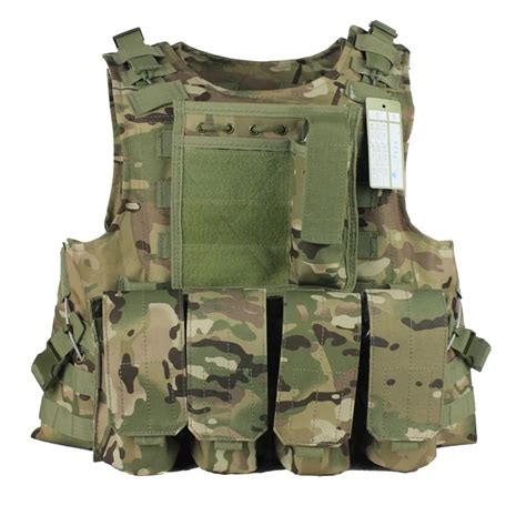 Military Vest Molle Tactical Vest Army vests MULTICAM Color PRO MOLLE VEST-in Hiking Vests from ...