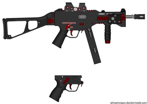 HK UMP-45 Sub Machine Gun by Lord-DracoDraconis on DeviantArt