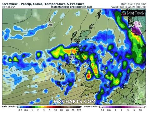 Met Office issues new UK storm warning across two regions for floods and travel chaos | Weather ...