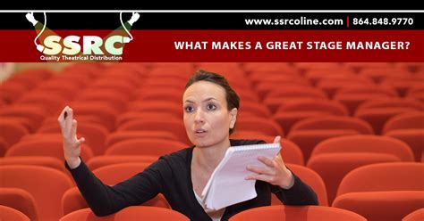 What Makes a Great Stage Manager? | SSRC Online