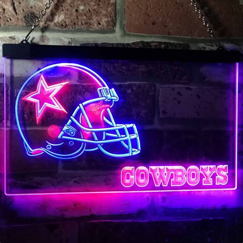 Dallas Cowboys Helmet LED Neon Sign - neon sign - LED sign - shop ...