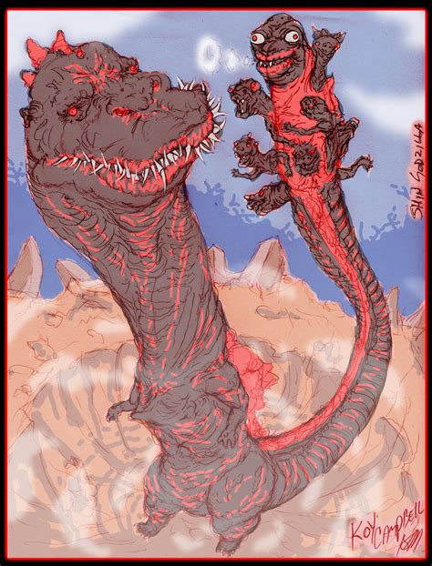 Shin Godzilla fanart pic 1 by Koy Campbell by NM8R-KJC on DeviantArt