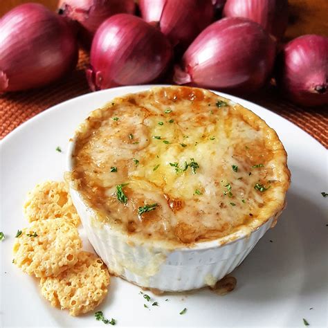 French Red Onion Soup | Low Carb | Gluten-Free | Keto