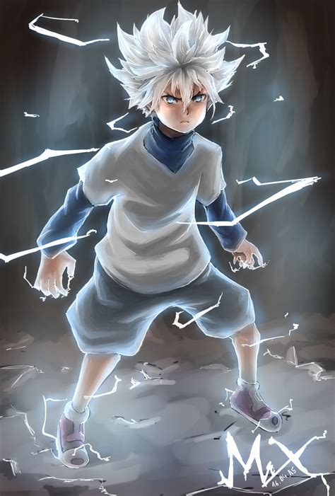 Killua Zoldyck in Godspeed Form by kyph98 on DeviantArt