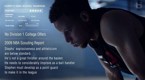 Steph Curry Reads An Old Negative Scouting Report In Inspirational Ad ...