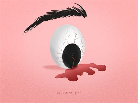 Bleeding Eye by Aiman Fakia on Dribbble