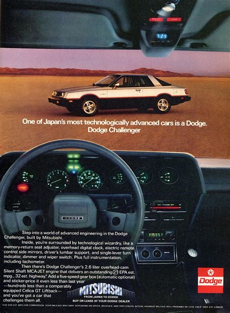 1982 Dodge Challenger - Information and photos - MOMENTcar