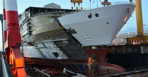 Sneak peek: Inside the construction of the largest cruise ship ever