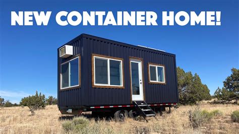 New 20ft Shipping Container Tiny Home on Wheels | 100% Off-Grid Ready | Solar Powered House ...