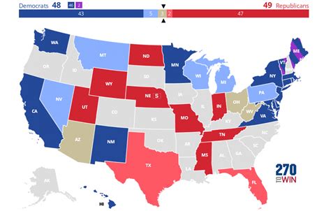 2024 Senate Election Forecast Maps - 270toWin