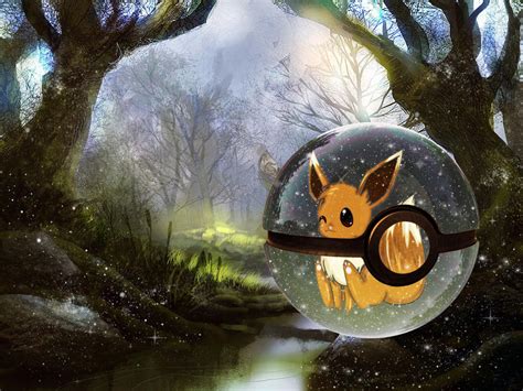 The pokeball of Eevee by Franco159487 on DeviantArt