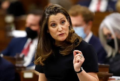 Canada's Freeland strays from G20 economic script to warn Russia on ...