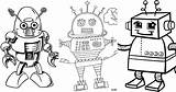 25 Free Robot Coloring Pages For Kids And Adults sketch template