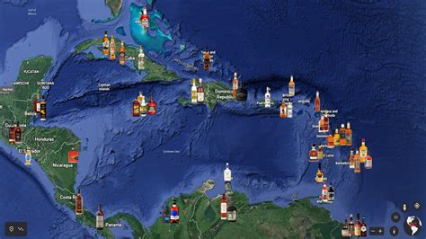 Map of Caribbean Rums, Rons, and Rhums : r/rum