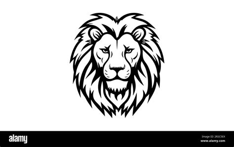 Lion logo vector illustration, emblem design. Lion logo, icon on white background Stock Vector ...