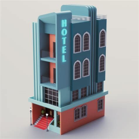 Hotel 03 Modelo 3D - TurboSquid 1755737