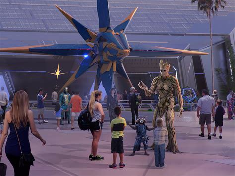 Opening Date For New Guardians of The Galaxy Coaster Guardians of The Galaxy