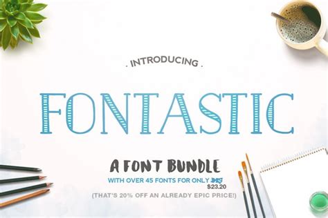 20% Off Some Seriously Epic Fonts (only $23.20) • Nose Graze