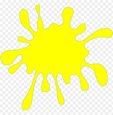 Yellow Paint Splash Png PNG Transparent With Clear Background ID 107547 ...