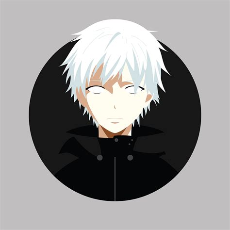 Anime character vector portraits on Behance