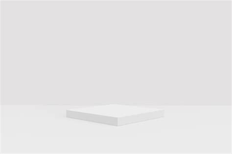 Premium Photo | Abstract white light on wall background texture with geometric shape. 3d render ...