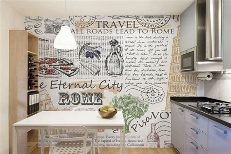 Kitchen Wall Murals | Eazywallz