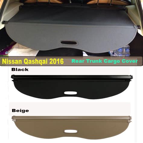 Fit For Nissan Qashqai 2016 Rear Trunk Security Shield Cargo Cover ...