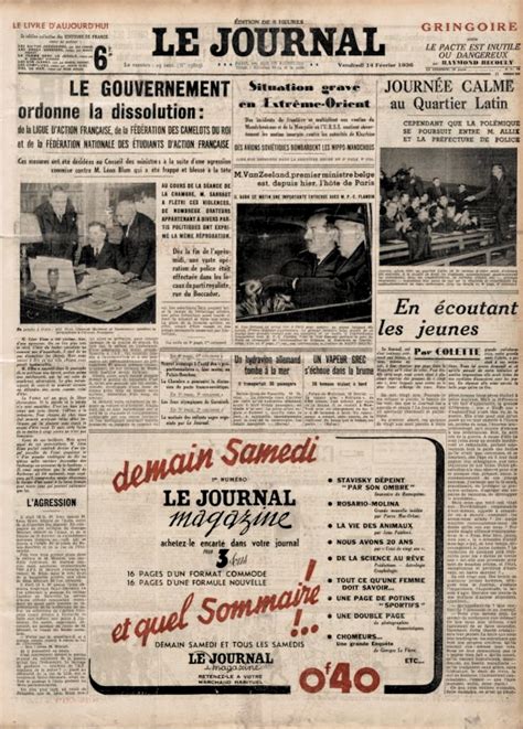 Le Journal | RetroNews - Le site de presse de la BnF