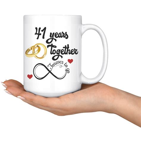 41st Wedding Anniversary Gift for Him and Her Married for 41 - Etsy