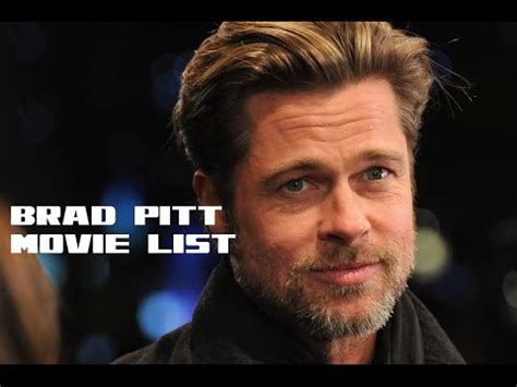 Brad Pitt Movie List | Brad Pitt Movies - YouTube