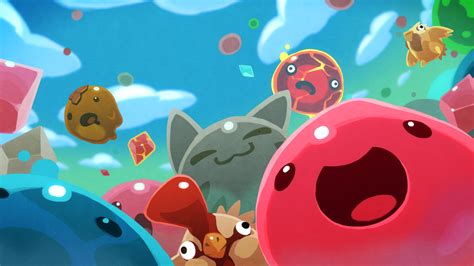 1366x768 resolution | multicolored cartoon characters illustration, Slime Rancher, slimes HD ...