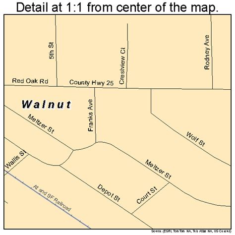 834 East Walnut Canton Illinois Map - Map