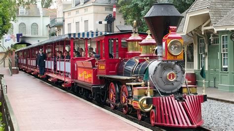 Disneyland Railroad | Mickey's Toontown - New Orleans Square | 1080p - YouTube