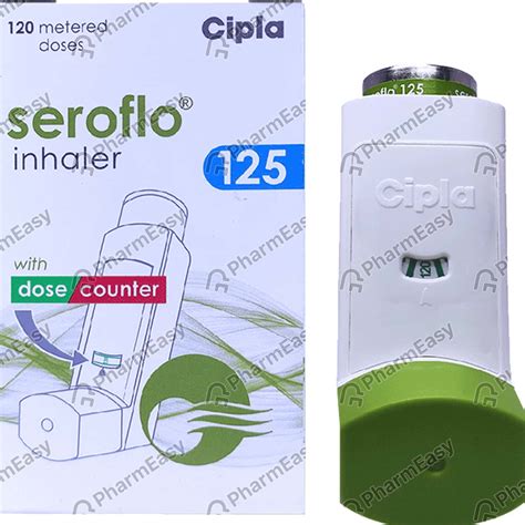 Seroflo 125mcg Box Of 120md Inhaler: Uses, Side Effects, Price & Dosage | PharmEasy