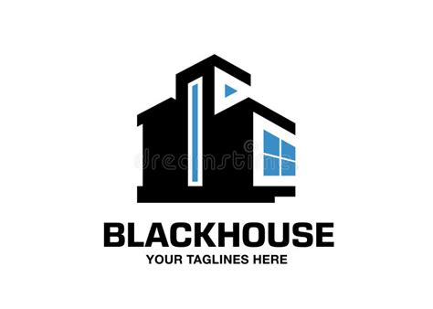 Modern House and Real Estate Logo Stock Vector - Illustration of ...