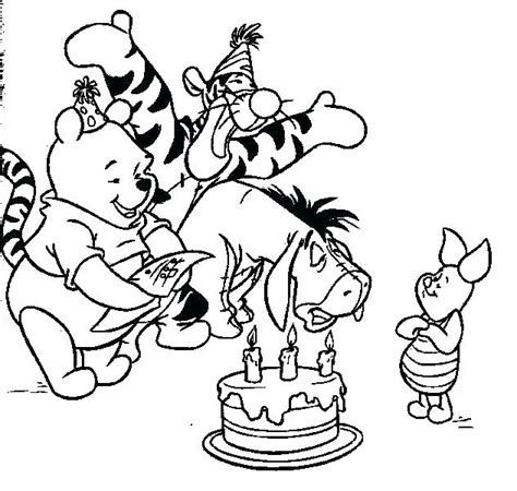 Winnie The Pooh Thanksgiving Coloring Pages at GetDrawings | Free download