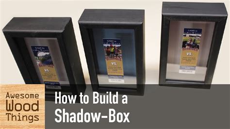 How To Build A Shadow Box With Glass Door - Glass Door Ideas