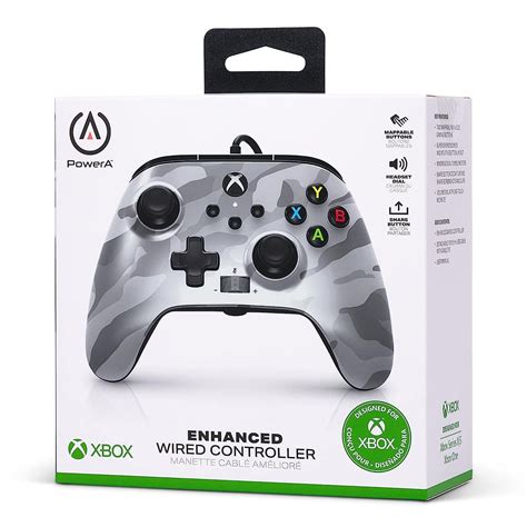 PowerA Enhanced Wired Controller for Xbox Series X|S - Metallic Arctic ...