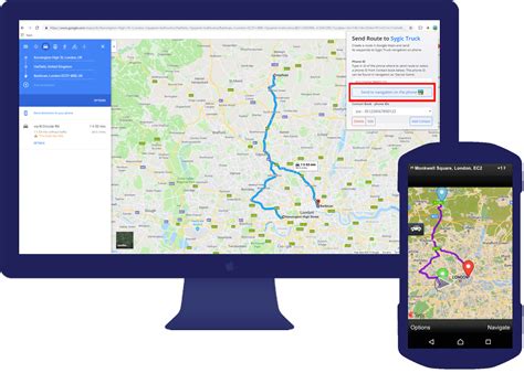 Send Truck & Multi drop Routes from Google Maps - Sygic | Bringing life to maps