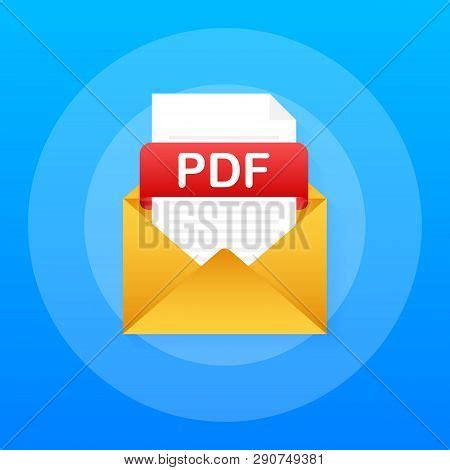 Download Pdf Button. Vector & Photo (Free Trial) | Bigstock