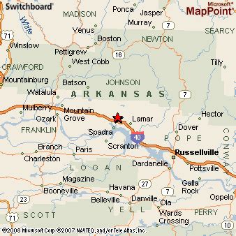 Where is Clarksville, Arkansas? see area map & more